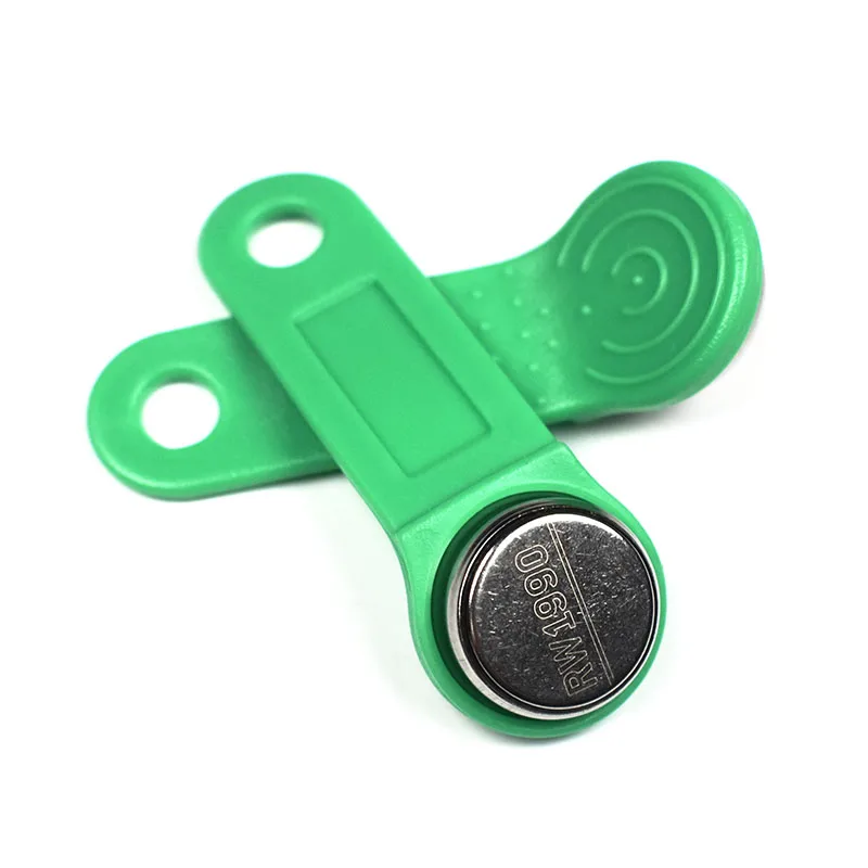 100 шт./лот Перезаписываемый RFID сенсорный ключ памяти RW1990 IButton копировальная карта