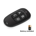 2020 копия пульта дистанционного управления 433 МГц клонирование Дубликатор беспроводной 4 клавиши Водонепроницаемая ручка для гаражных ворот электрический ключ для двери горячая распродажа