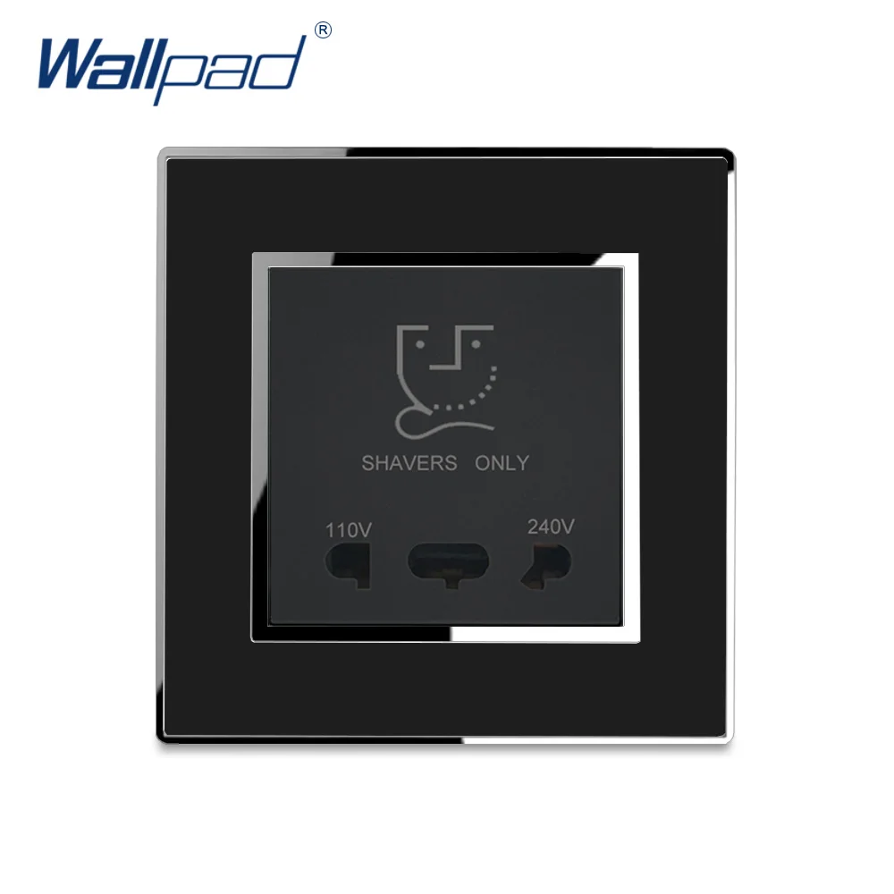 Бритва розетка бритва с бородой Wallpad Роскошная настенная электрическая Зеркало