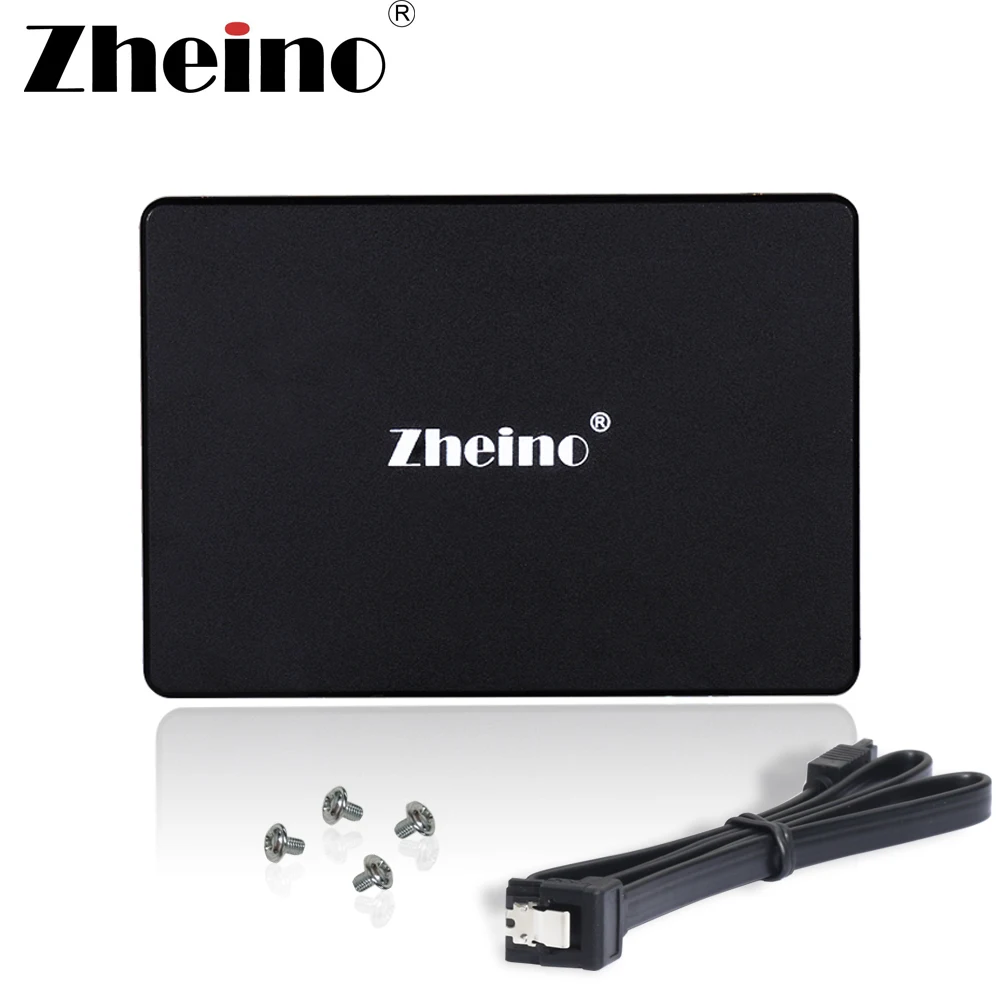 Zheino SSD 512gb 2,5 SATA3 SSD 3D NAND/TLC Внутренний твердотельный жесткий диск для настольных ПК с кабелем и 4 винтами