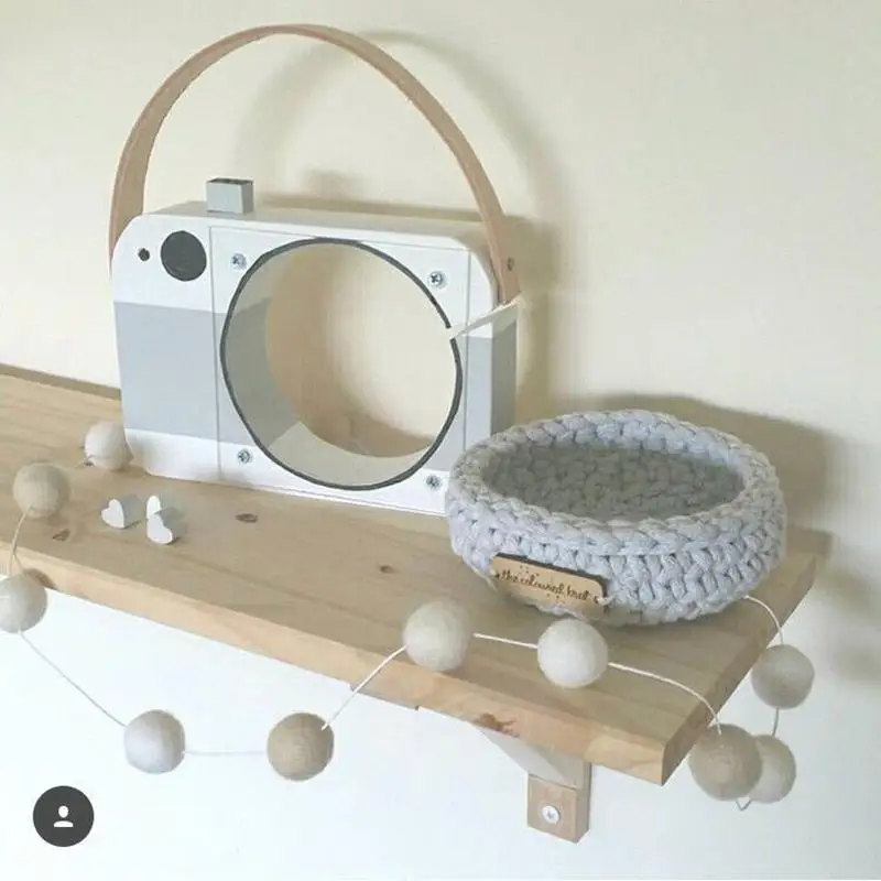 Ins деревянные ящики для хранения денег в скандинавском стиле банки монет милые