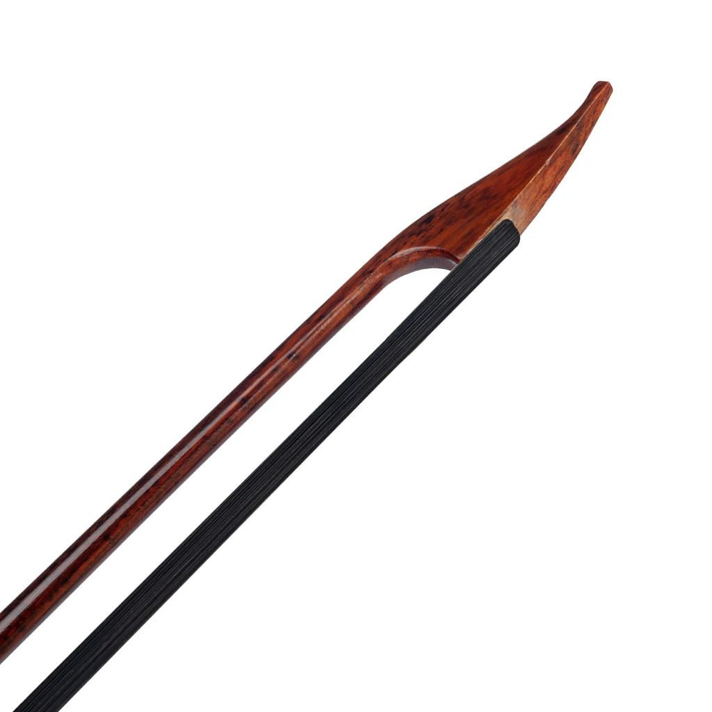 Vintage Baroque Style Violin Bow 4/4 Snakewood Bow Black Horsehair W/ Long Screw Well Balance Bow enlarge
