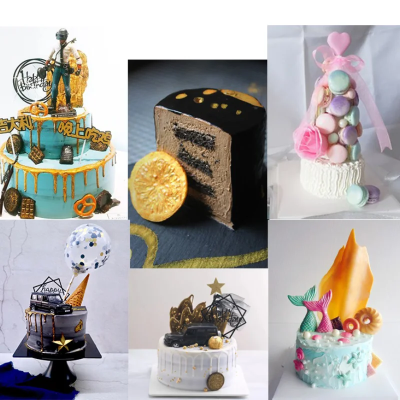 15g Edible Gold Powder Mousse Cake Fondant Macaron Chocolate Glitter Silver Baking Color Decorating Tools | Дом и сад