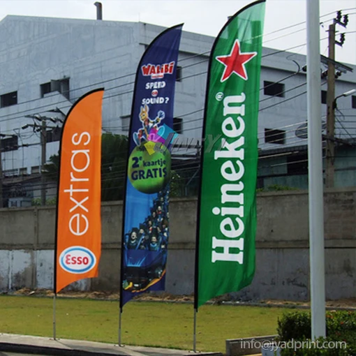 Открытый пляжный флаг/рекламные флаги/напечатанный ваш логотип/4 2 м высокий 4 шт с