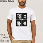 Прохладный Depeche бак режим 2 футболка для мужчин; Летние черные 100% хлопок рубашка с короткими рукавами популярные нормальный футболки в стиле унисекс