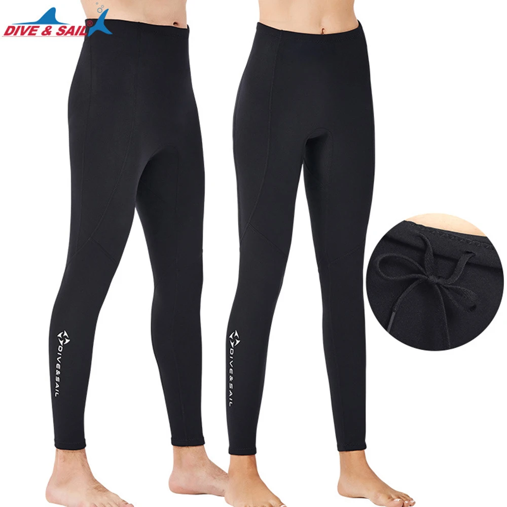 

2021 New 2MM Thick Warm Neoprene Diving Pants Men And Women Split Snorkeling Pants Sailing Surfing Winter Swimming Trunks