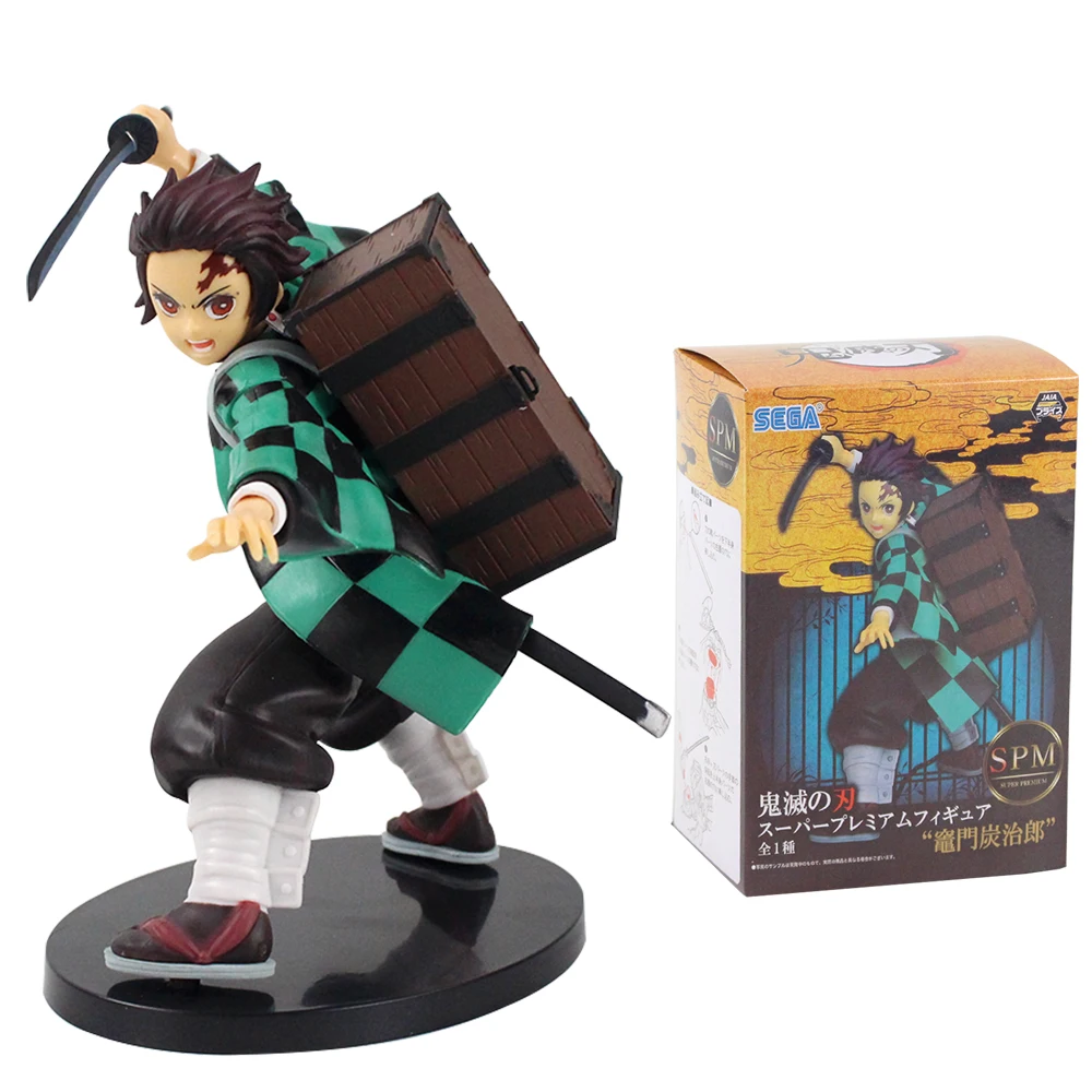 Фигурка рассекающего демонов 18 см Kamado Tanjirou игрушки Kimetsu no Yaiba боевые фигурки с