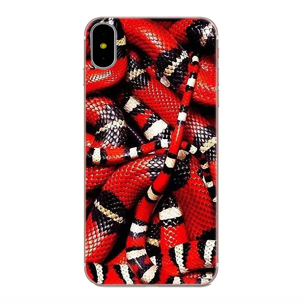Snake Leopard Print For Xiaomi Mi3 Mi4 Mi4C Mi4i Mi5 Mi 5S 5X 6 6X 8 SE Pro Lite A1 Max Mix 2 Note 3 4 TPU Pattern Pink | Мобильные