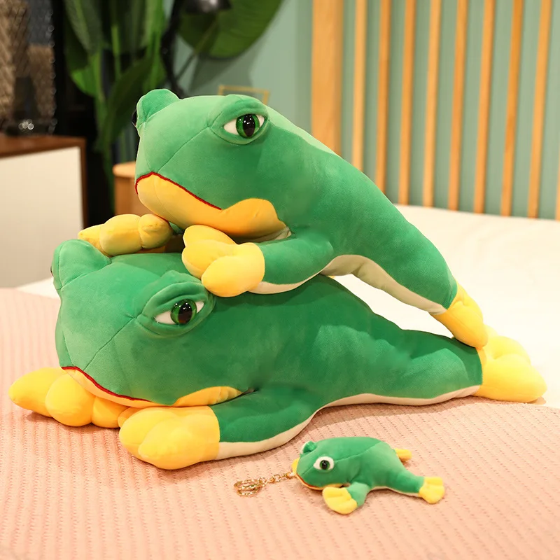 

Плюшевая мягкая и уродливая Милая лягушка, подушка для исцеления, имитация лягушки, плюшевая игрушка, подарок на день рождения для детей и д...