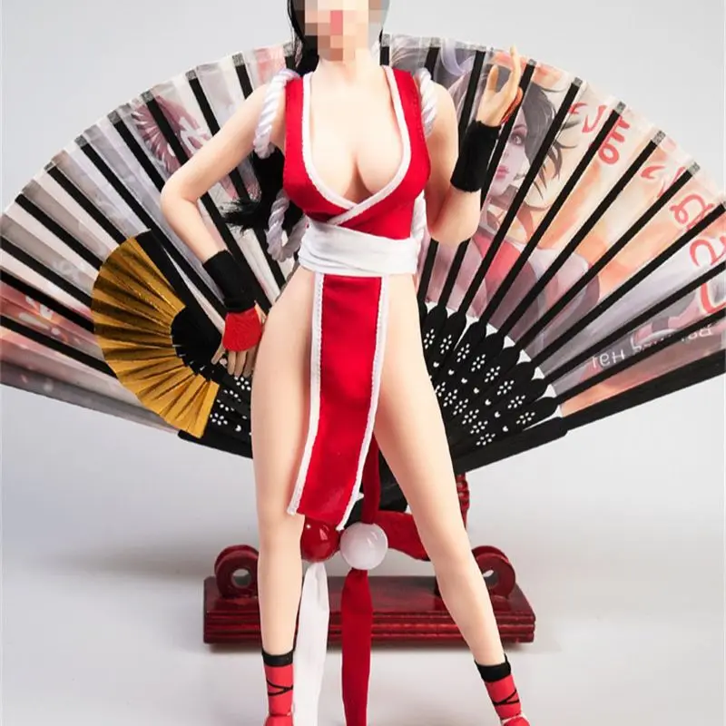 1/6 тим084 женский сексуальный костюм Budo Mai Shiranui подходит для 12-дюймовой