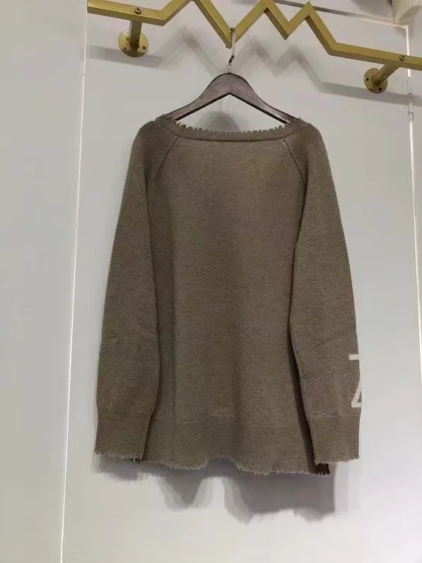 Женский трикотажный кардиган с V-образным вырезом однобортный жаккардовый