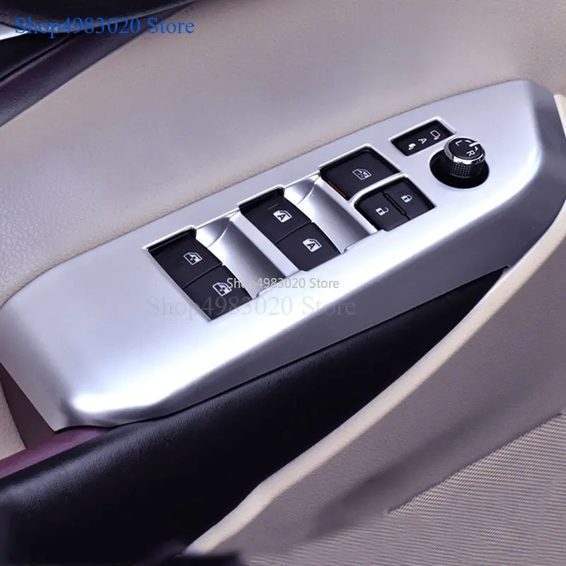 ABS хром/углеродное волокно для Toyota Highlander Kluger 2014-2018автомобильный Стайлинг двери