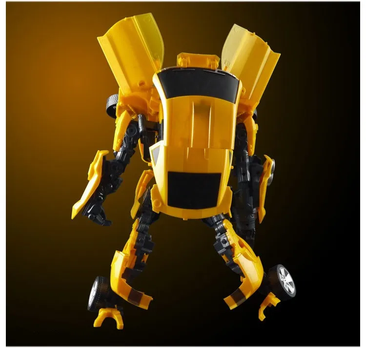 42 см Робокар трансформация bumbles bee Робот Модель автомобиля Классические игрушки экшн-фигурка подарки для детей игрушки для мальчиков музыкальная модель автомобиля