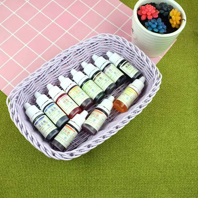 Красящий пигмент слайм кристальная грязь УФ смола окрашивание воды масло