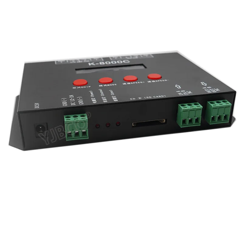 K-8000C программируемый контроллер пикселей для SD-карты DMX/SPI Стандартный