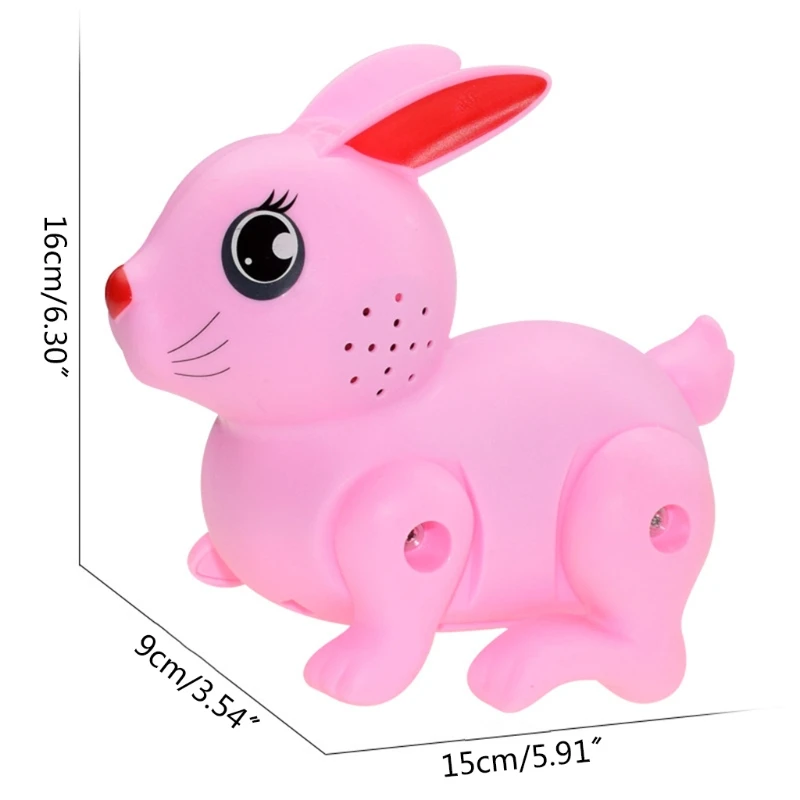 

Jumping Music Animal Toys Dancing Rabbit Lighting Plastic Animal Model Educational Toys Kids Learning with Funny