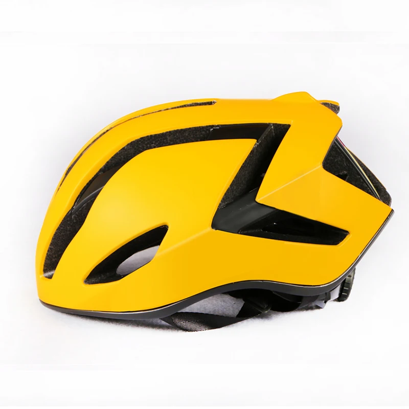 yellow COMETE Air Cycling Helmet Racing Road Bike Aerodynamics Wind Helmet Men Sports Aero Bicycle Helmet Casco Ciclismo - Цвет: yellow