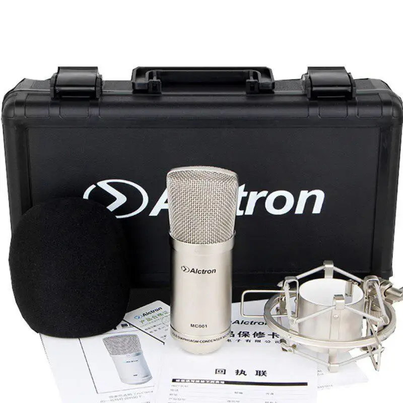 MC001 Condenser Microphone Professional Recording Desktop | Электроника