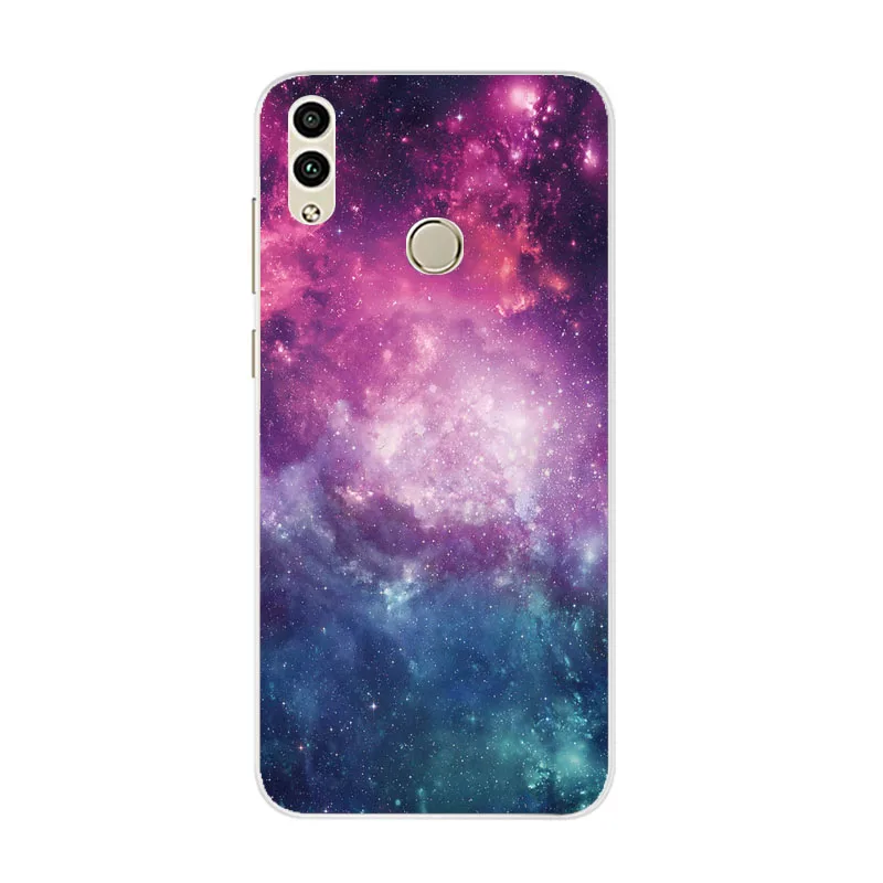 For Huawei Honor 8C Case Cover 6.26 Soft TPU Silicone Fundas On Cases BKK-L21 Phone Back |