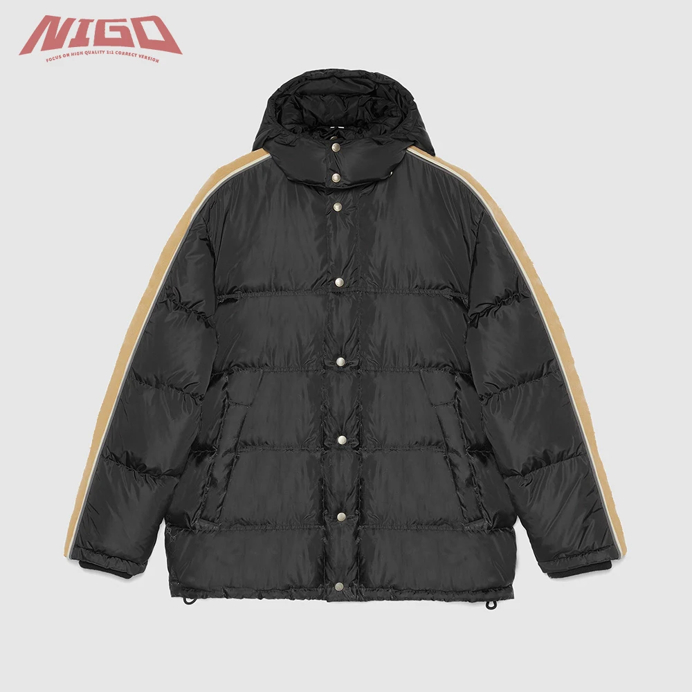 

NIGO 21ss G жаккардовый нейлоновый пуховик # nigo2988