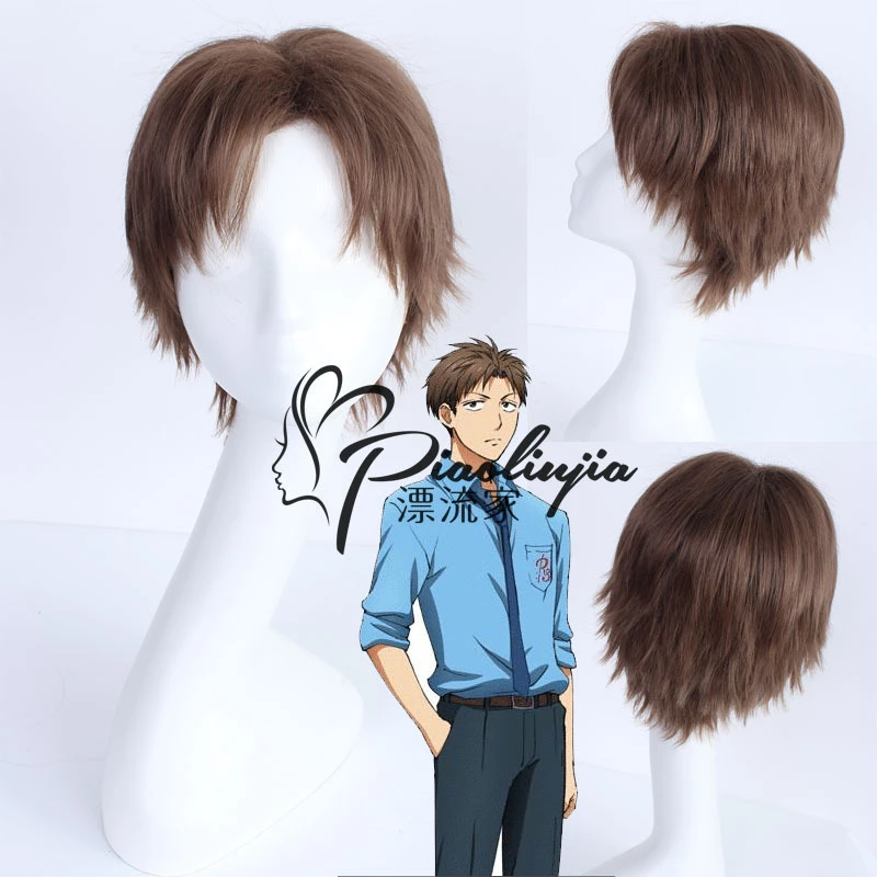 Парик для косплея из аниме геккан шодзо нозаки кун короткие синтетические волосы