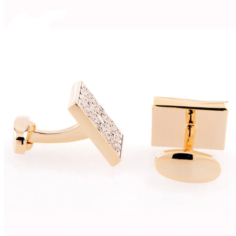 

JIN&JU High quality Retro Gold color Cuff Links Men's Business Suits Shirt Accessories Cuff Cufflinks Wedding Cufflinks Gifts