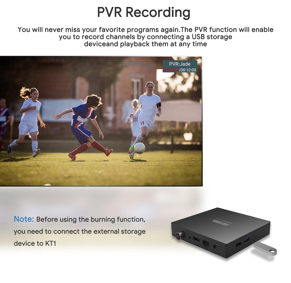 ТВ-приставка mecool kt1 Android 10 DVB-T/T2 DVB C Amlogic S905X4 4K 2T2R двойной Wi-Fi BT | Электроника