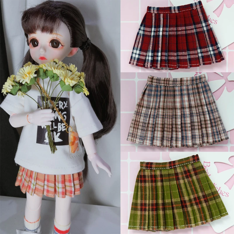 Одежда для шарнирных кукол YOSD шарнирная кукла 30 см с плиссированной юбкой