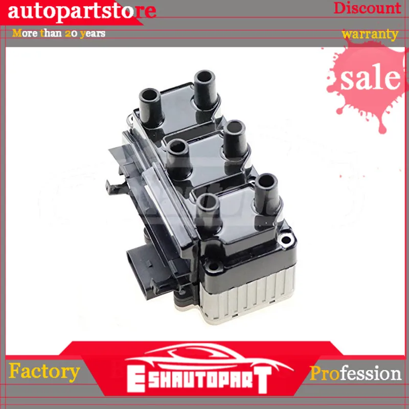 Новый 021 905 106 C Катушка зажигания для Volkswagen VW 1999 2002 JETTA GOLF GTI V6 VR6 2.8L B CU1169 UF 338|Катушка