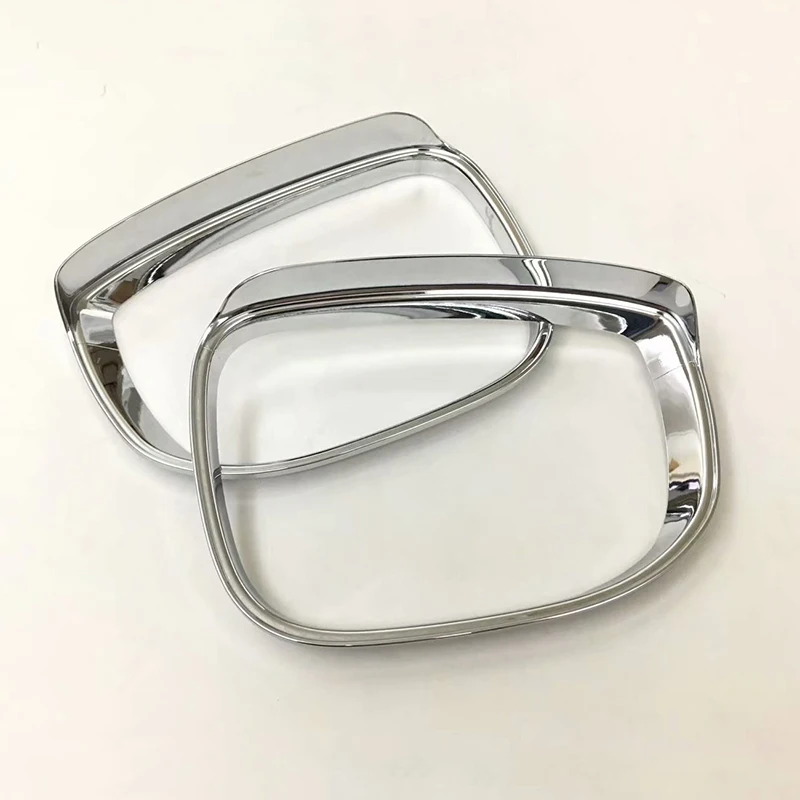 

Chrome Rainproof Weatherstrip Auto Mirror Rain Shield Shade Cover Mirror Sticker Rain Eyebrow For Mazda CX-5 CX5 CX 5 2017 2018