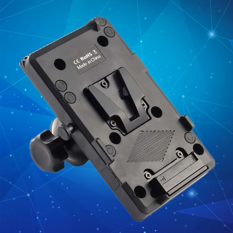 V образное крепление Батарея Мощность пластина адаптер с D Tap Выход зажим для