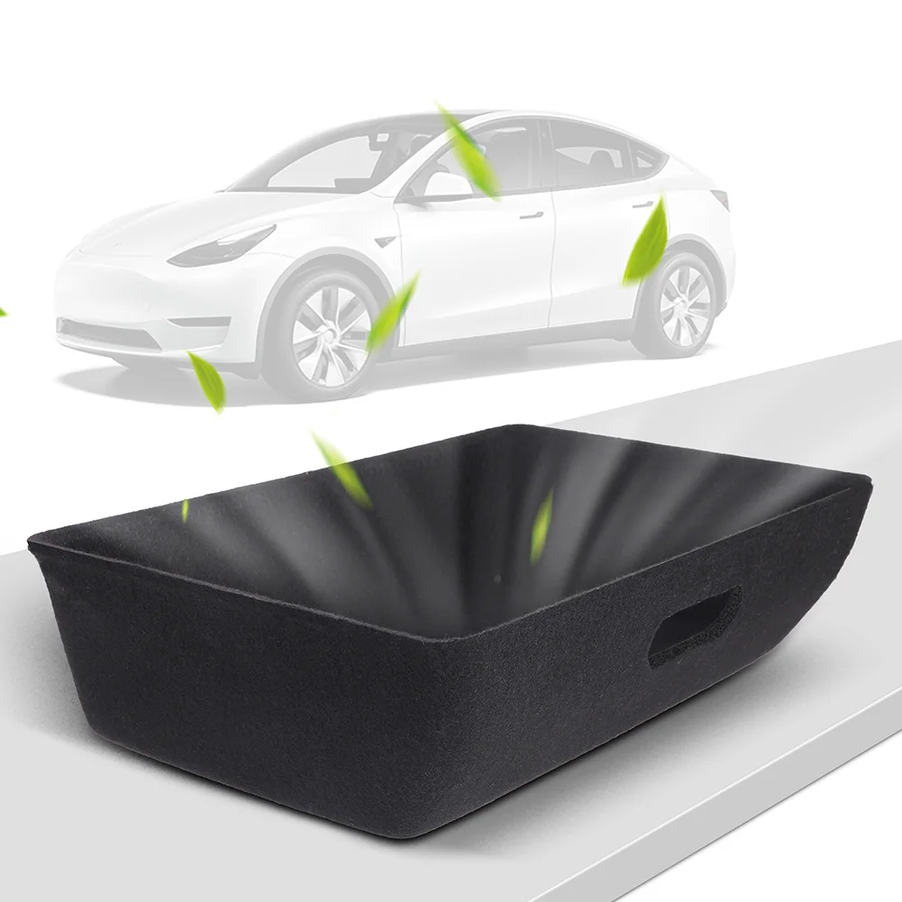 

Многофункциональный войлочный автомобильный ящик для хранения под сиденьем значительно увеличивает пространство для хранения для Tesla мод...