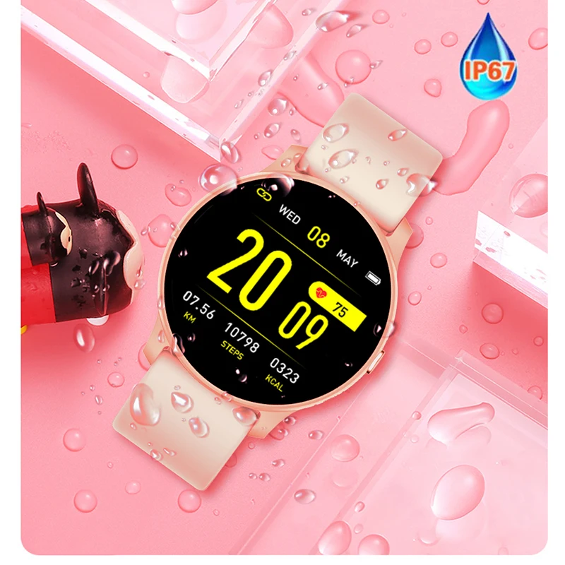 LIGE New Waterproof Fitness Tracker Women Smart Watch Men Heart Rate Blood Pressure Sleep Monitoring Function Sports Smartwatch |