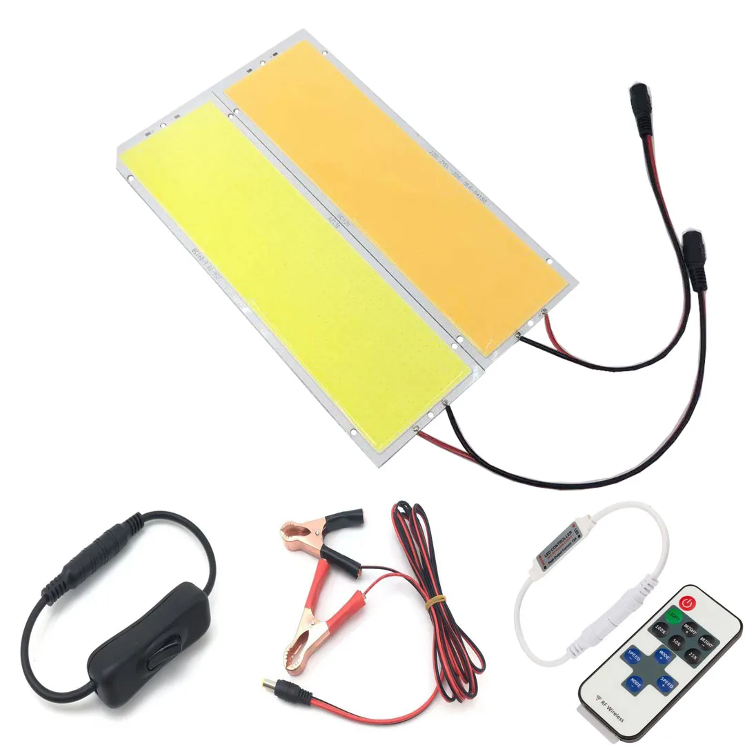 

DIY DC12V 200W LED COB Warm/WhiteLamp Chip On Board Light Source 256Ã—78.6mm