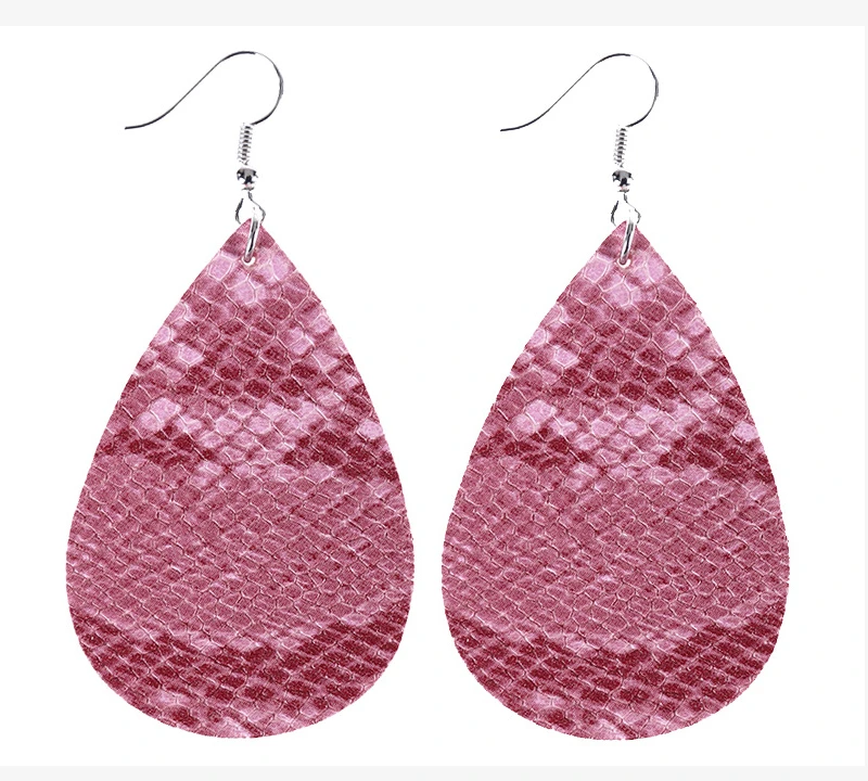 Женские бейсбольные серьги из искусственной кожи 2019 женское украшение с флагами