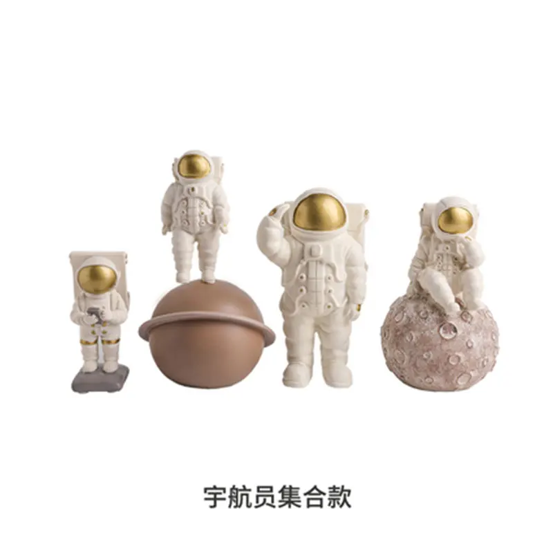 Ceramics Astronaut Ornaments Figurine Home Decor Accessories Nordic Decorative Ceramic Crafts | Дом и сад