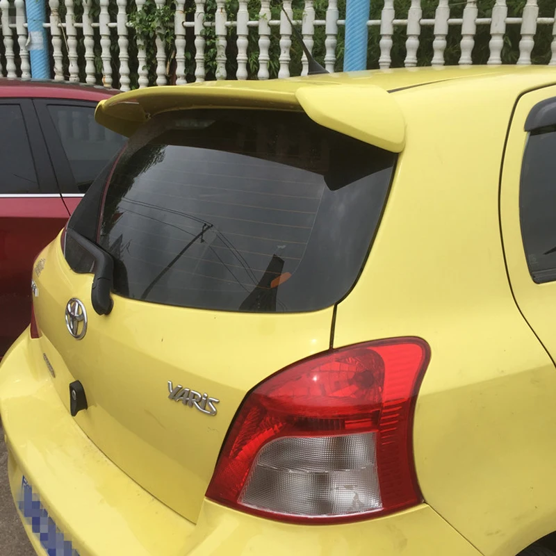 Спойлер для Toyota Yaris высококачественный спойлер из АБС пластика заднего крыла