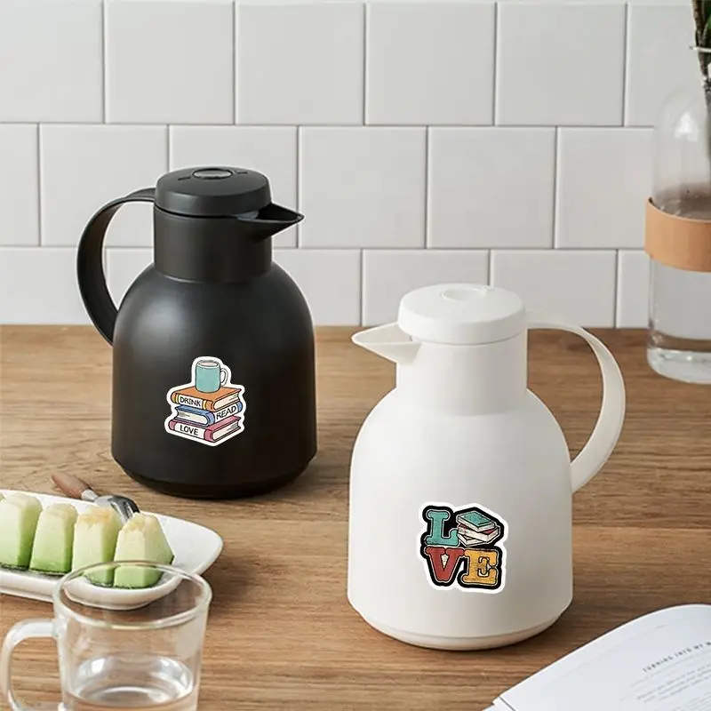 50 шт Мультяшные для чтения книг в стиле граффити Водонепроницаемый наклейки