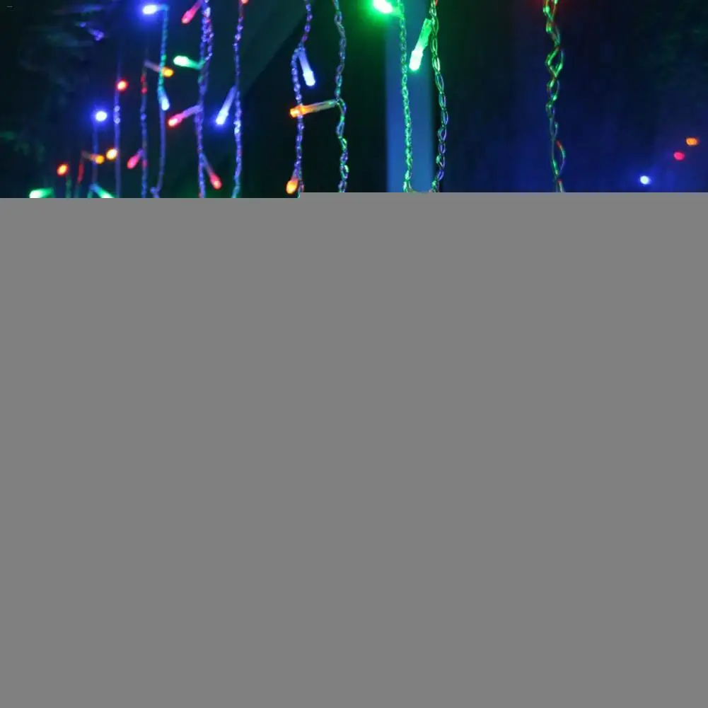 96led сосулька светодиодная занавеска сказочная Гирлянда Свет Сказочный свет в