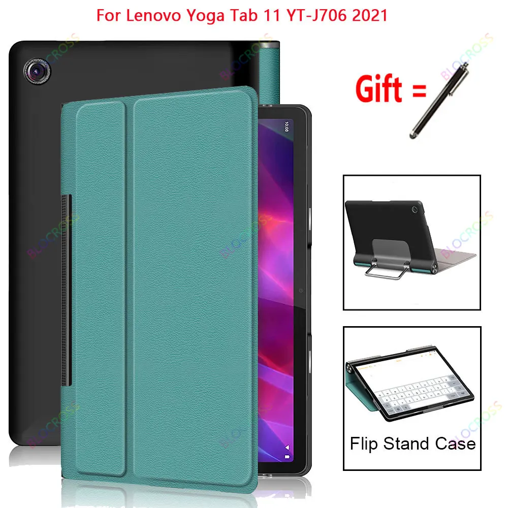 

Case for Lenovo Yoga Tab 11 Case 2021 Flip Magnetic Fold Shell with Wake / Sleep for Lenovo Yoga Tab 11 YT-J706 YT J706F Cover