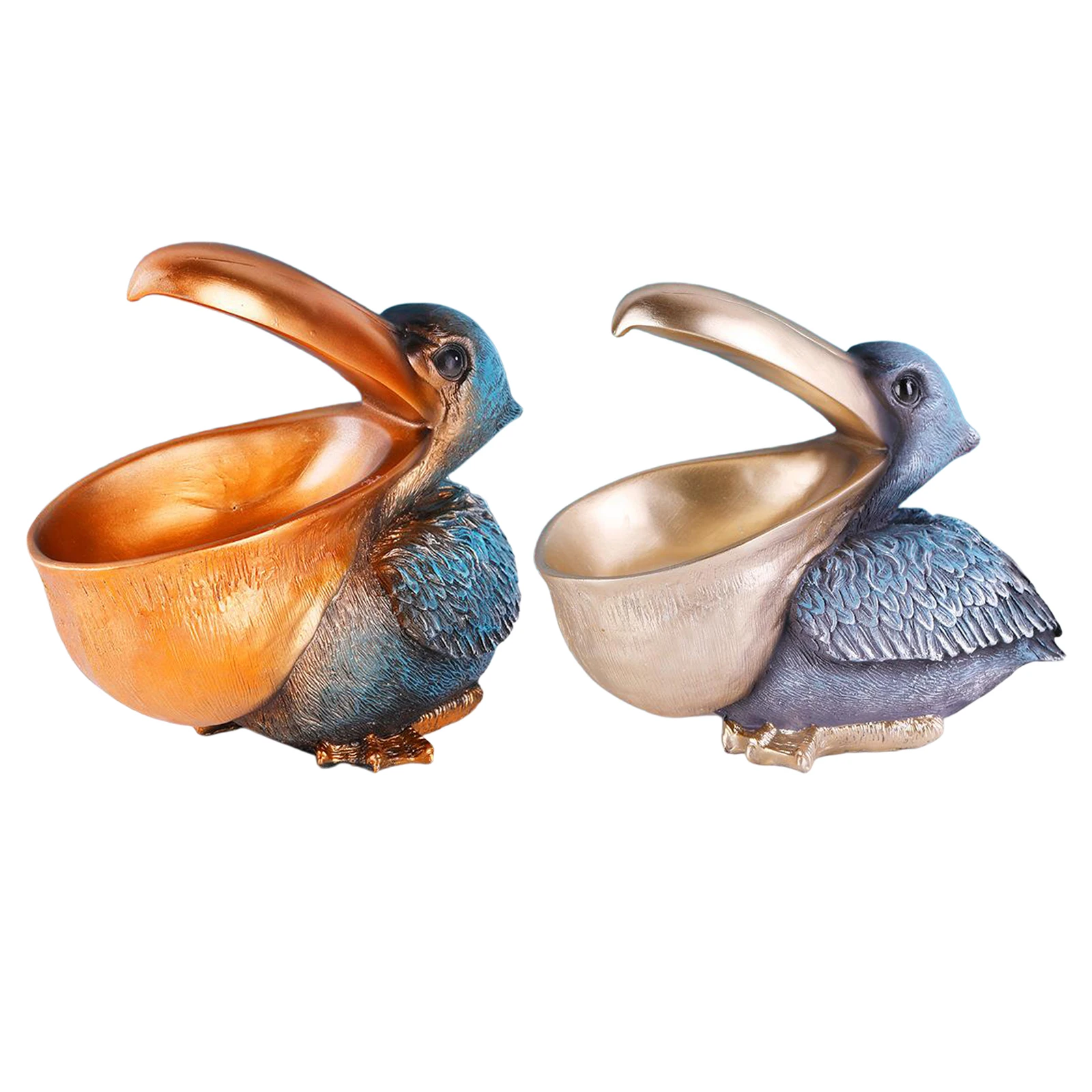 

Figurine Key Bowl Holder Statue Tea Table Catchall Storage Container