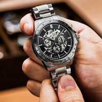 ailang 2021 automatic mechanical mens watch luminous sports waterproof week stainless steel business top genuine watch 206