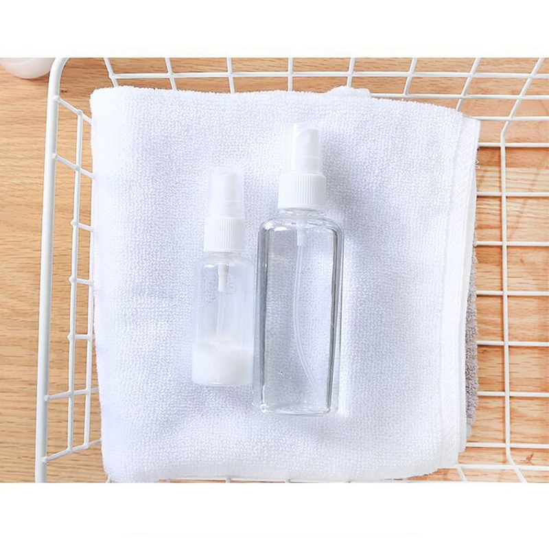 1 шт. маленькая пустая бутылка распылитель прозрачные пластиковые многоразовые