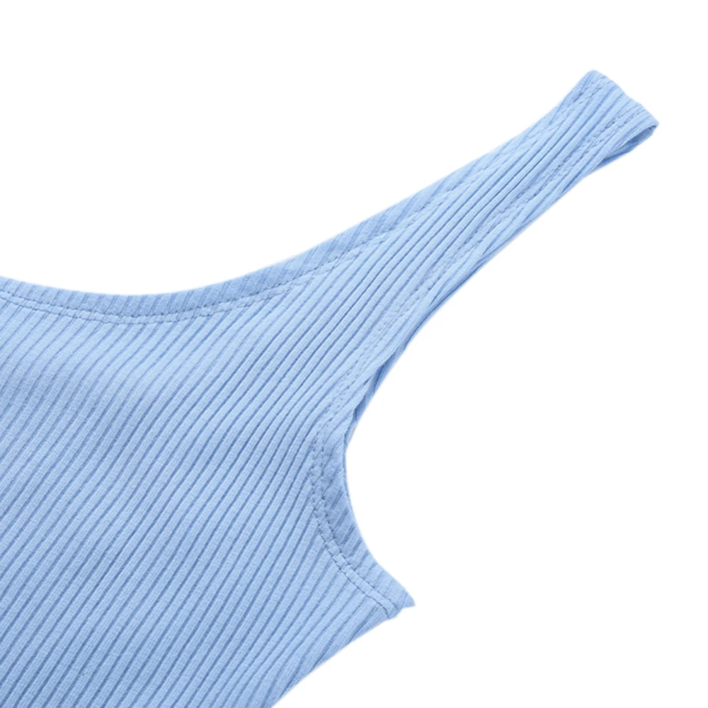 Женский жилет в рубчик с вышивкой вишни летний короткий без рукавов 2019|Майки| |