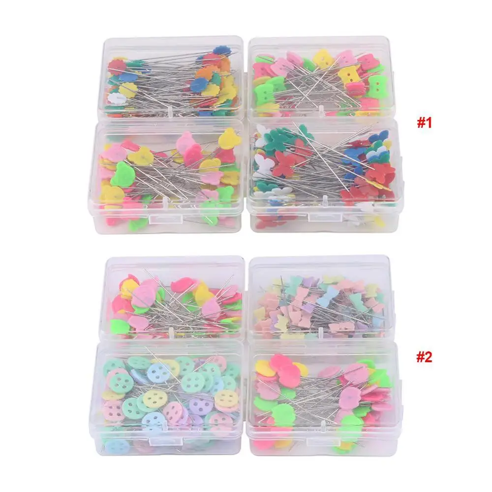 4 набора булавки в стиле пэчворк с цветочной кнопкой для рукоделия квилтинга