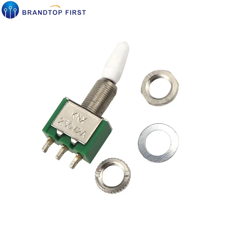 3 pin 6pin 2 Позиция 6 мм 2A 250V SPDT штатив тумблер KNX