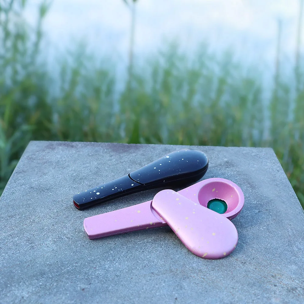 HORNET пятна ложка Стиль металлическая дымовая труба Трубы 96 мм цинковый сплав