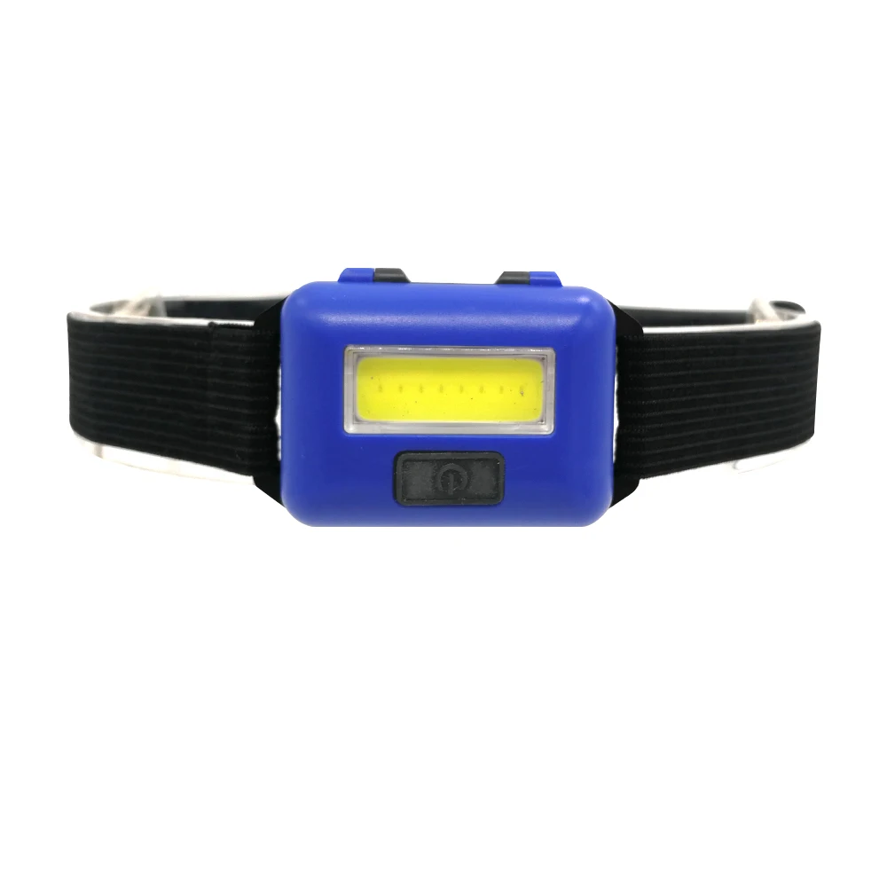 Blue Aukelly COB светодиодный налобный фонарь мини 3 режима Водонепроницаемый фонарь наружный налобный фонарь аварийный фонарь AAA Кемпинг Рыбалка бег - Испускаемый цвет: Blue