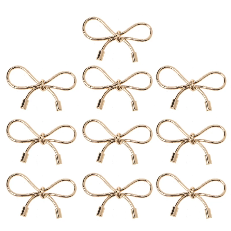 

10Pcs Large Metal Bow Epoxy Resin Mold Findings Cute Bow Tie Resin DIY Art Craft R2LE