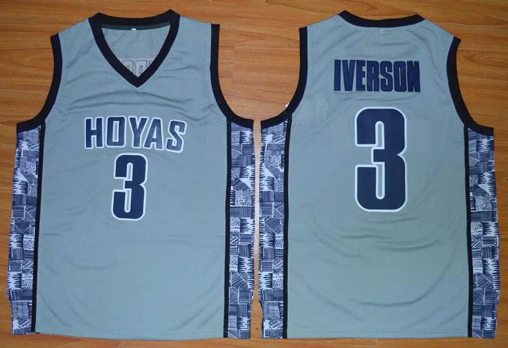 

3 ALLEN IVERSON BETHEL HIGH SCHOOL BASKETBALL JERSEY Stitched